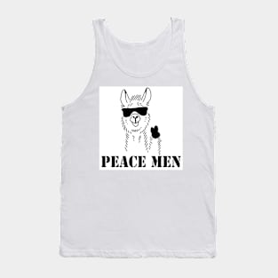 Lama peace men Tank Top